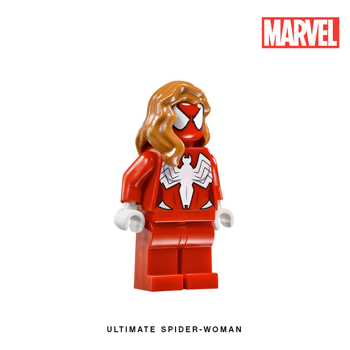 Ultimate Spider-Woman Custom Minifigure Keychain