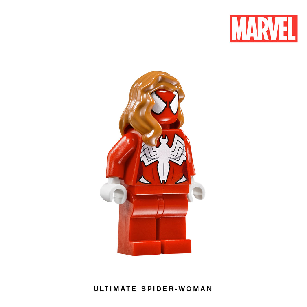 Ultimate Spider-Woman Custom Minifigure Keychain