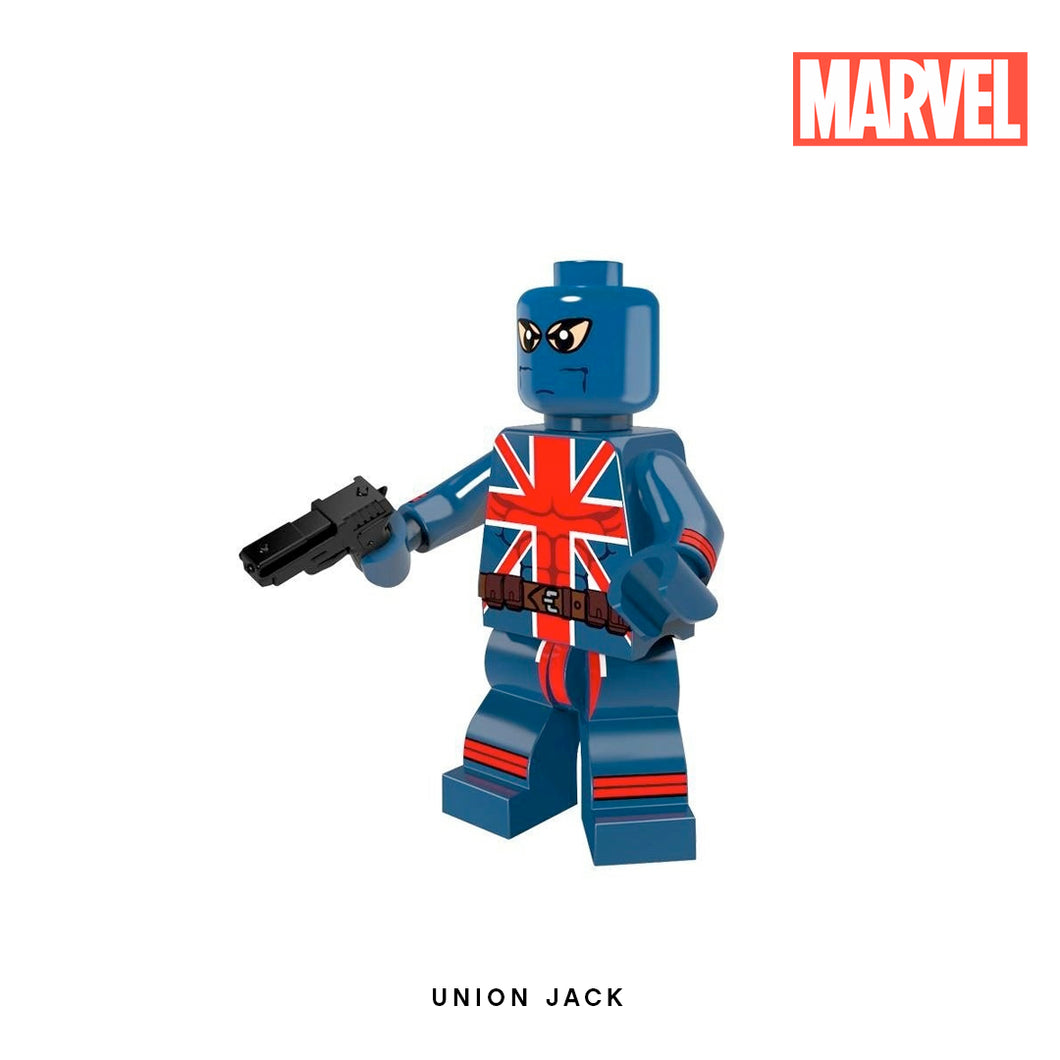 Union Jack Custom Minifigure Keychain