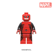 Load image into Gallery viewer, Venompool Custom Minifigure Keychain