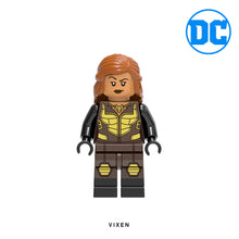 Load image into Gallery viewer, Vixen (Legends of Tomorrow) Custom Minifigure Keychain