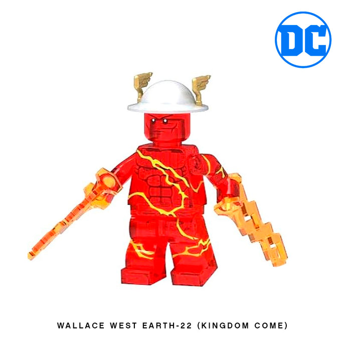 Wallace West (Kingdom Come) Custom Minifigure Keychain