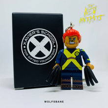 Load image into Gallery viewer, Wolfsbane Custom Minifigure Keychain