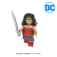 Load image into Gallery viewer, Wonder Woman 3000 Custom Minifigure Keychain