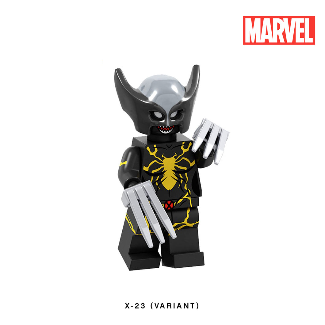 X-23 (Variant) Custom Minifigure Keychain