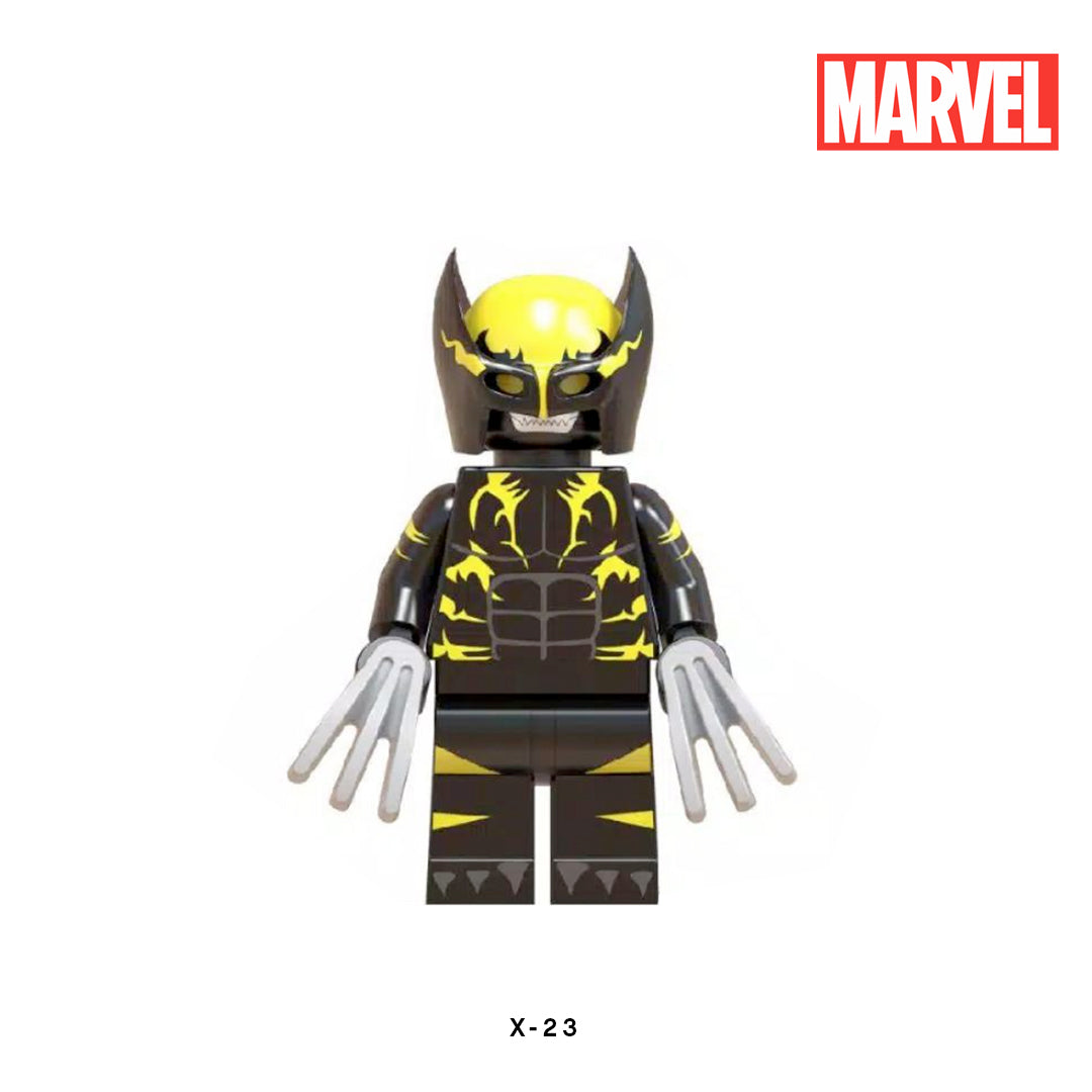 X-23 (Venomverse) Custom Minifigure Keychain – Brick This Now