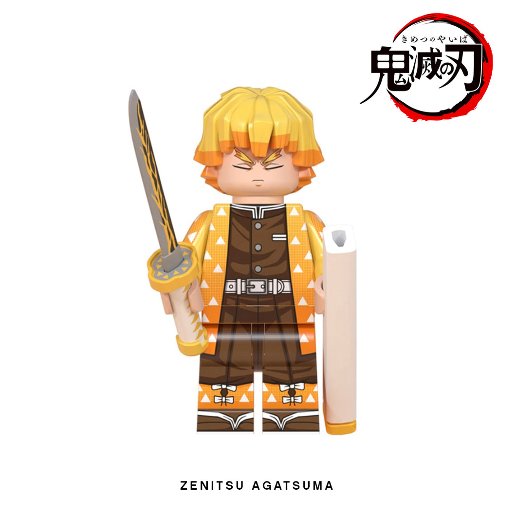 Zenitsu Agatsuma Custom Minifigure