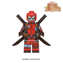 Load image into Gallery viewer, Zombie Deadpool Custom Minifigure