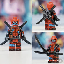 Load image into Gallery viewer, Zombie Deadpool Custom Minifigure