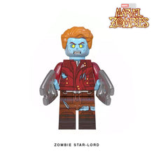 Load image into Gallery viewer, Zombie Star-Lord Custom Minifigure