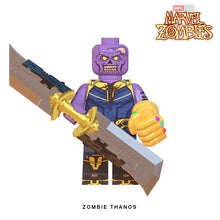 Load image into Gallery viewer, Zombie Thanos Custom Minifigure