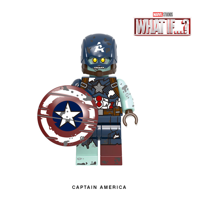 Captain America (What-If) Custom Minifigure