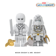 Load image into Gallery viewer, Moon Knight &amp; Mr. Knight Custom Minifigure