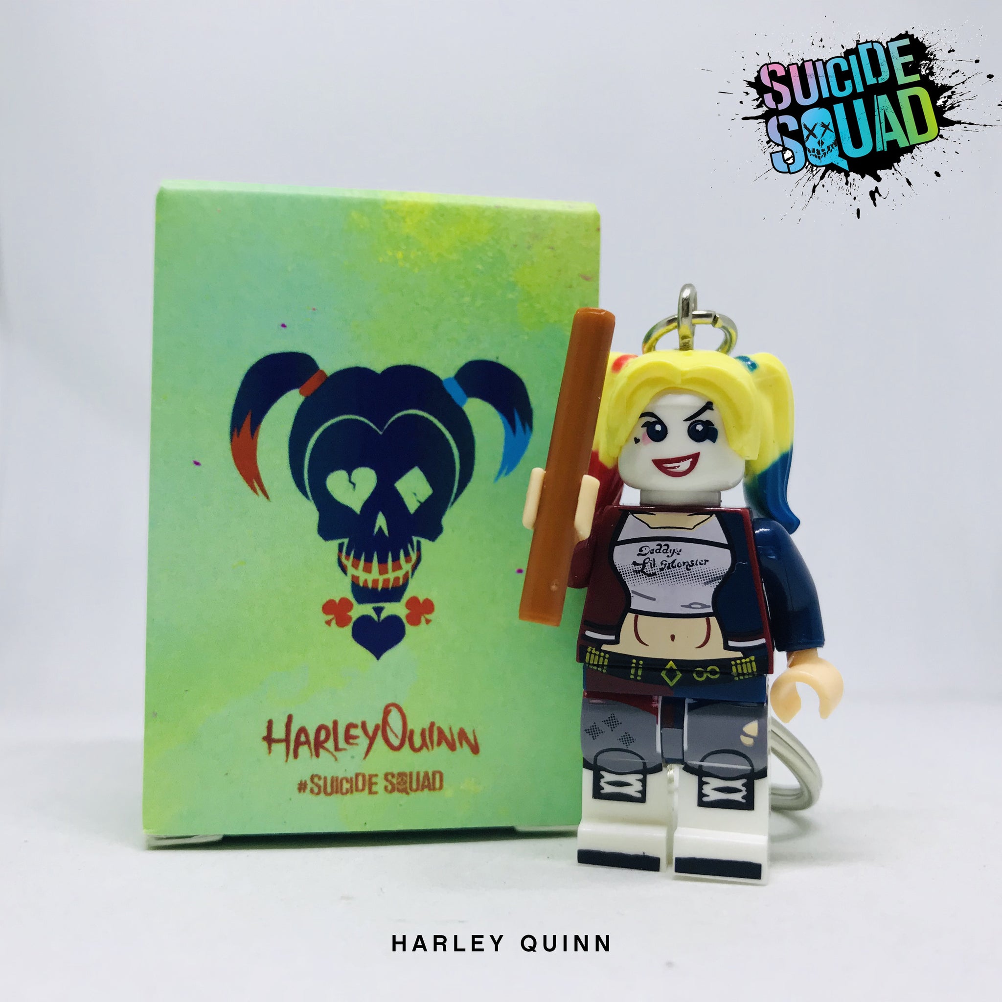 Harley quinn lego discount keychain