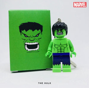 Hulk Custom Minifigure Keychain