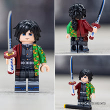 Load image into Gallery viewer, Giyu Tomioka Custom Minifigure