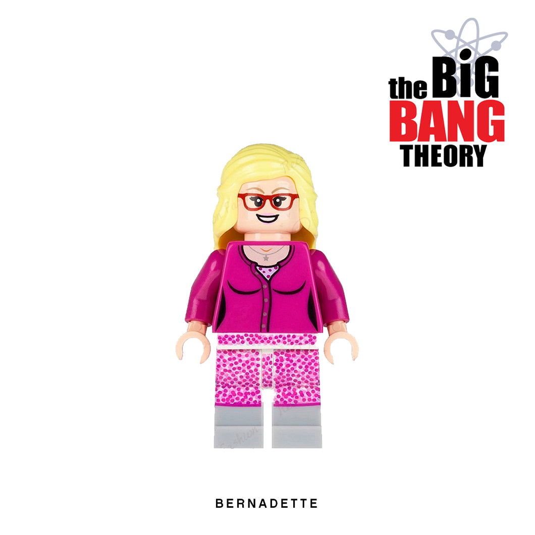 Bernadette Rostenkowski Custom Minifigure Keychain