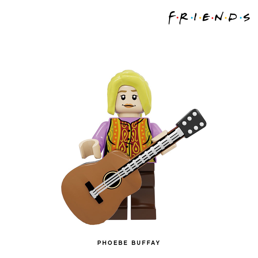 Phoebe Buffay Custom Minifigure Keychain