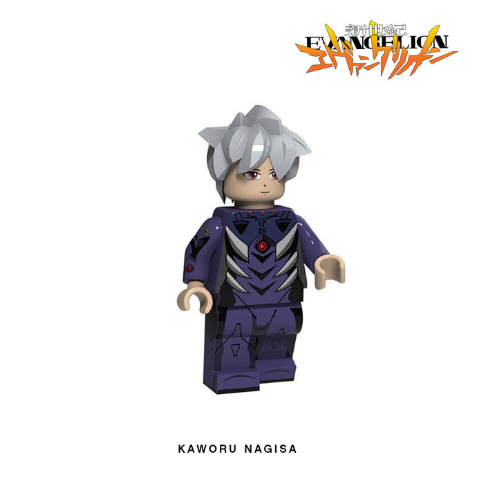 Kaworu Nagisa Custom Minifigure