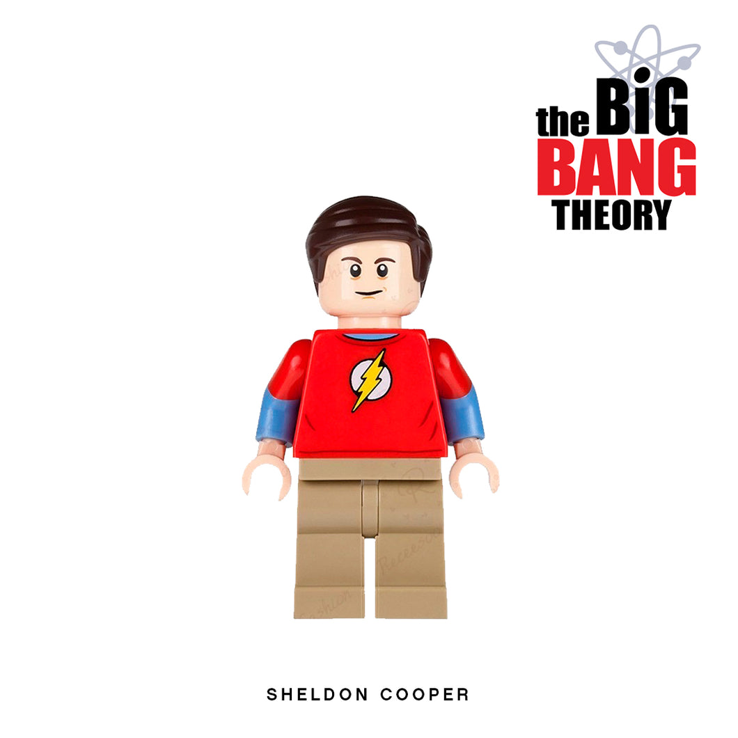 Sheldon Copper Custom Minifigure Keychain