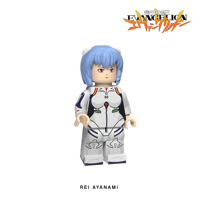 Rei Ayanami Custom Minifigure