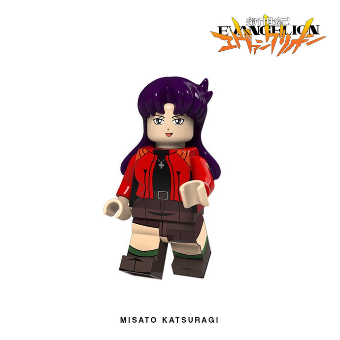Misato Katsuragi Custom Minifigure