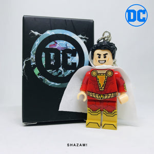 Shazam! Custom Minifigure Keychain