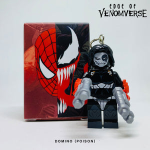 Domino (Poison) Custom Minifigure Keychain