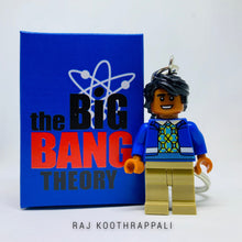 Load image into Gallery viewer, Raj Koothrappali Custom Minifigure Keychain