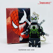 Load image into Gallery viewer, Superior Doc Ock Custom Minifigure Keychain