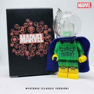 Mysterio (Classic) Custom Minifigure Keychain