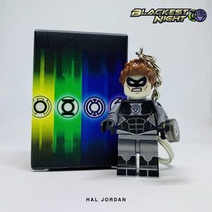 Hal Jordan (Black Lantern) Custom Minifigure Keychain