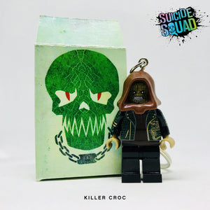 Killer Croc (Suicide Squad) Custom Minifigure Keychain