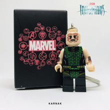 Load image into Gallery viewer, Karnak (Inhumans) Custom Minifigure Keychain