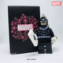 Load image into Gallery viewer, Bullseye Custom Minifigure Keychain