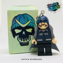 Load image into Gallery viewer, Captain Boomerang (Suicide Squad) Custom Minifigure Keychain