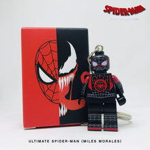 Load image into Gallery viewer, Ultimate Spider-Man (Film Version) Custom Minifigure Keychain